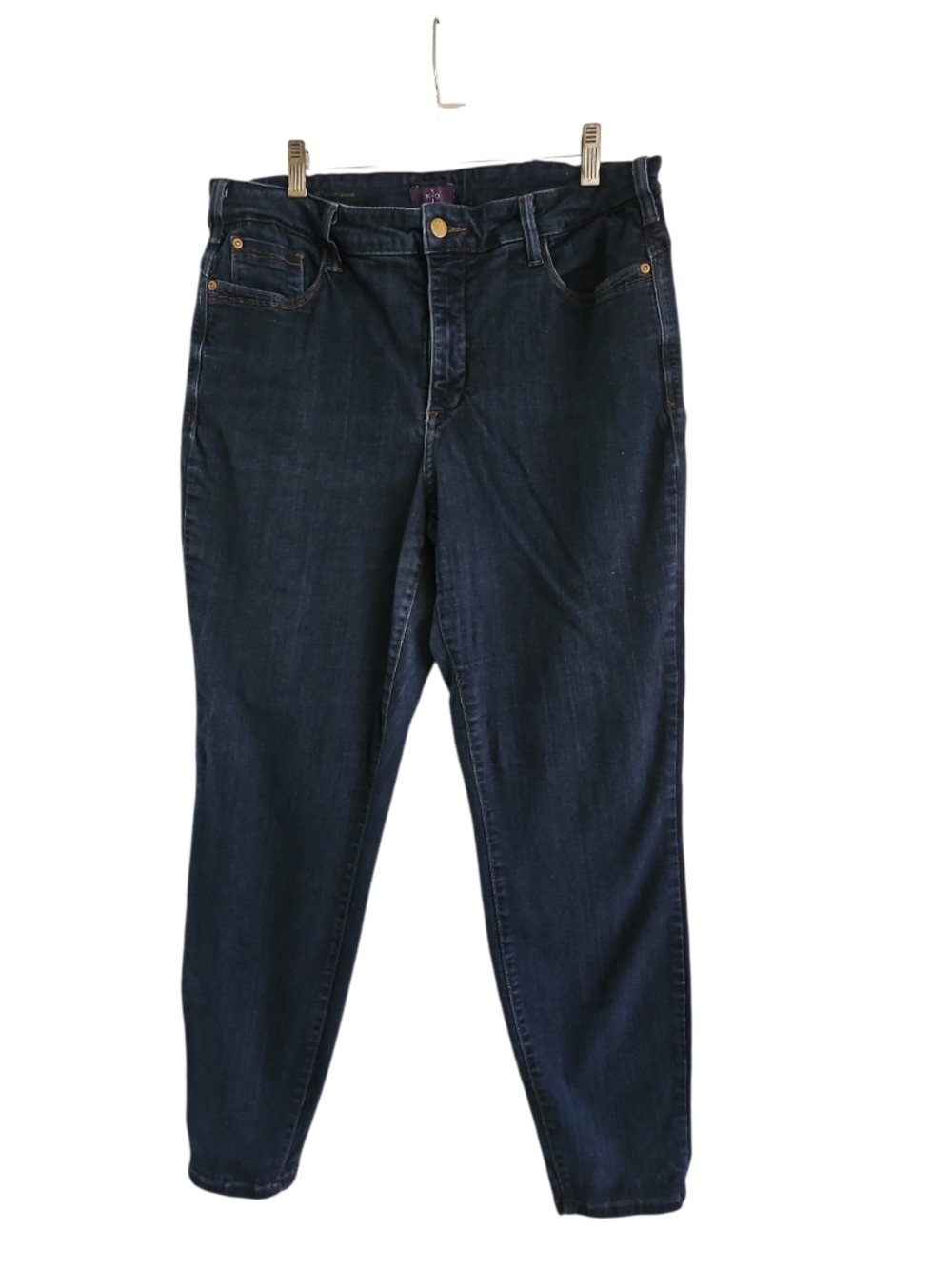 NYDJ Ami Jeans Size 14W Leggings Lift TuckTechnology Dark Wash Stretch